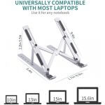 Aluminium Laptop Stand - Image 2